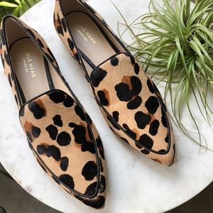 Cole Haan Leopard / Cheetah Calfhair Loafer